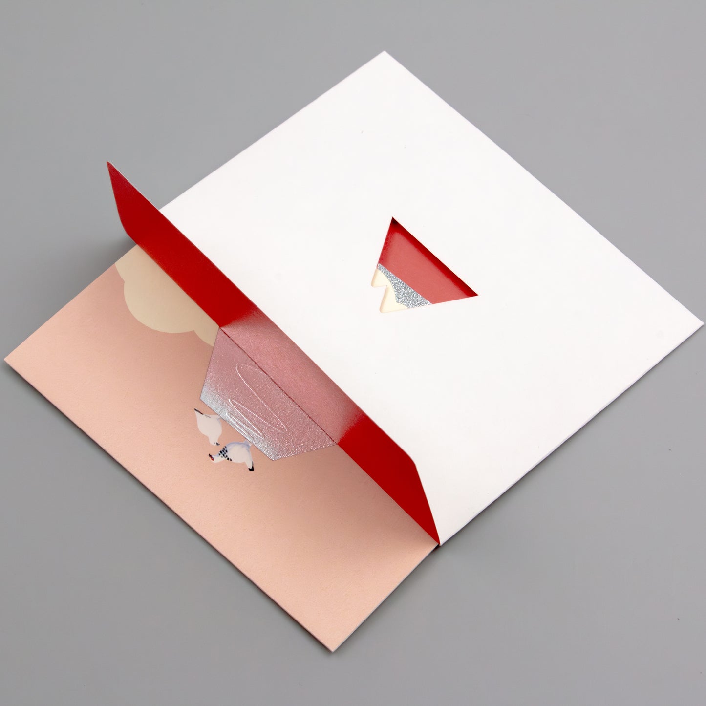 Yamasanka 山のメッセージカード 「雷鳥」