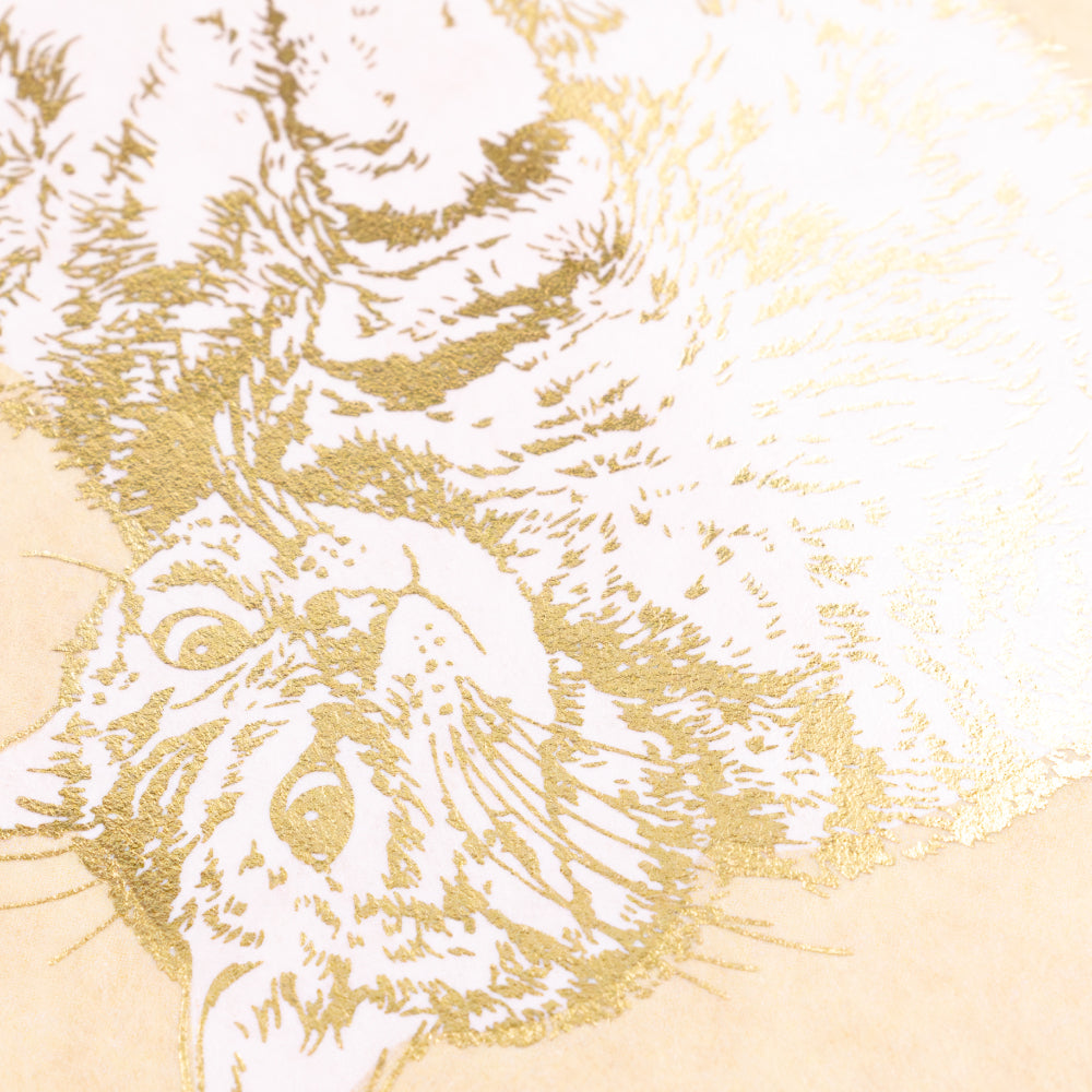 Cat Art Collection ブックカバー 「roll」