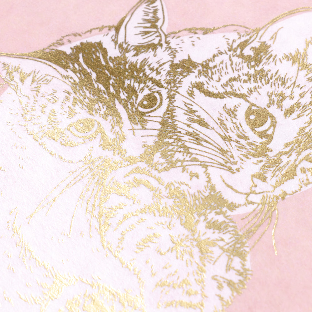 Cat Art Collection ブックカバー 「love」