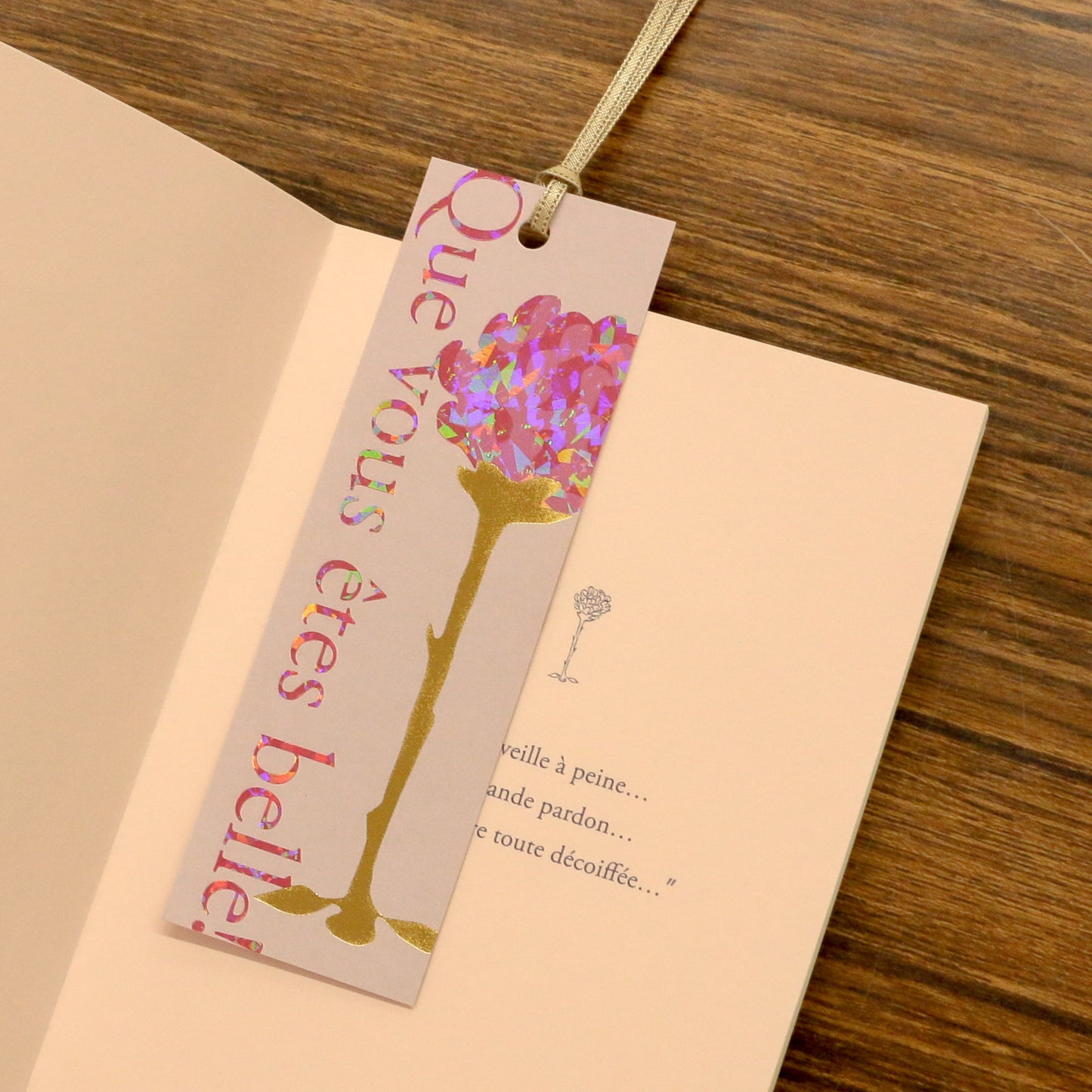 星の王子さま しおり 「バラ」