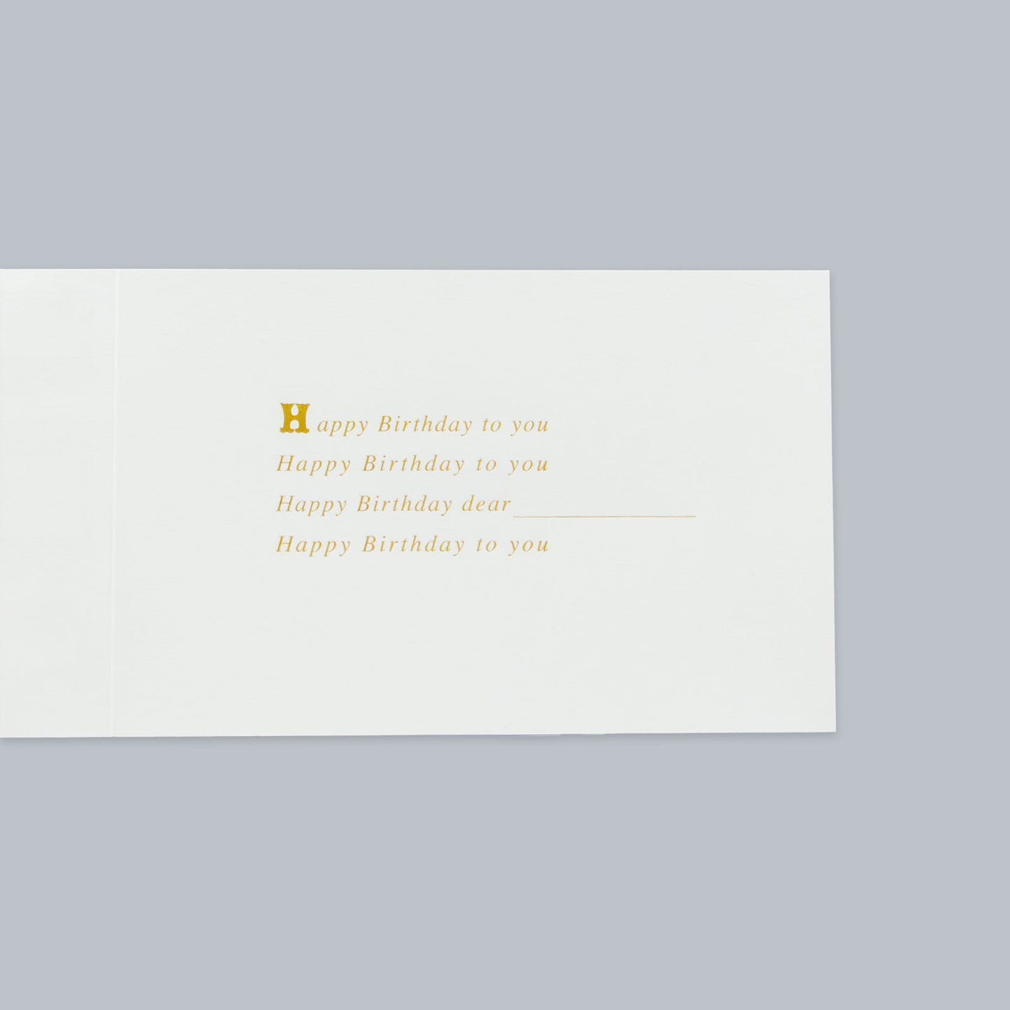 Birthday Card バースデーカードセット 「Birthday song」
