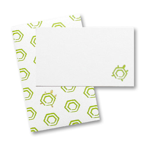 箔ぽち袋メッセージカード付き 和模様 「かめ」