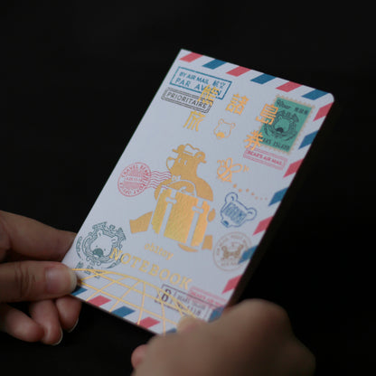 ob1toy パスポート風ノート 「AIR MAIL」