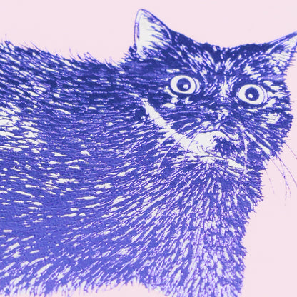 Cat Art Collection ダイカットメモ「しずく」