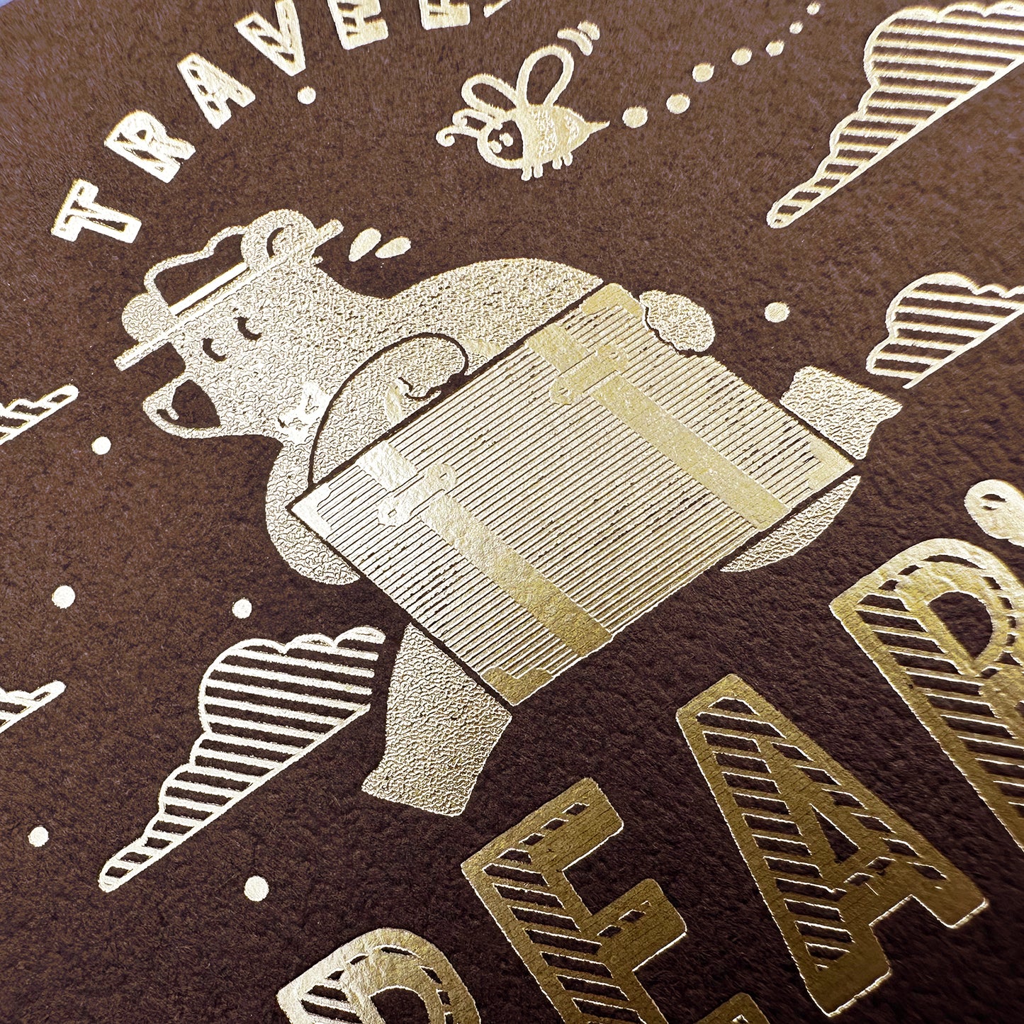 オビワン 旅熊エンボス缶セット 「EARTH TOURS」