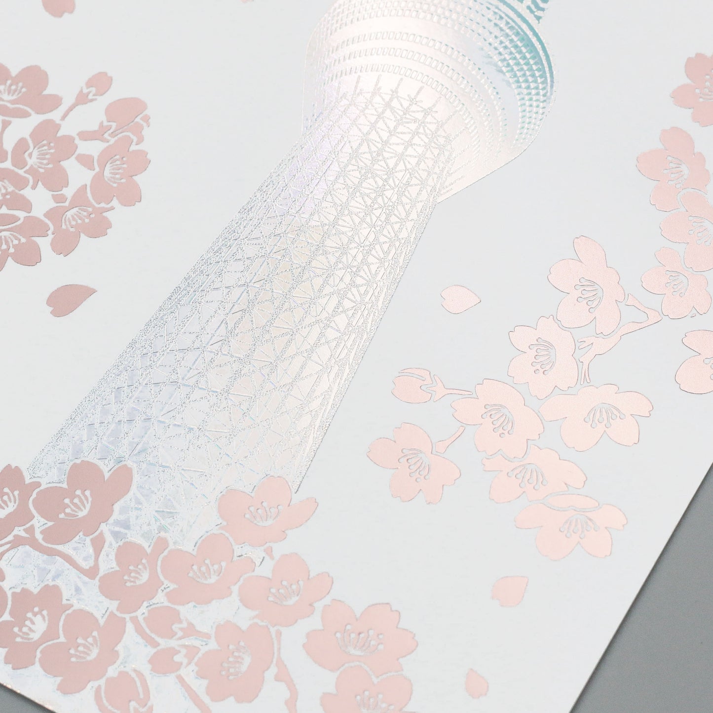 日本名所シリーズ 東京スカイツリー®ポストカード 「桜」