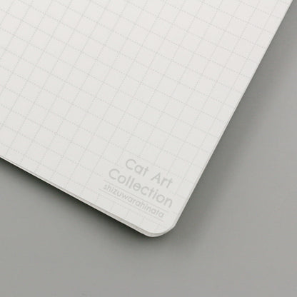 貓咪藝術收藏 B6線圈筆記本「SHIZUWARA HINATA 漫畫風」