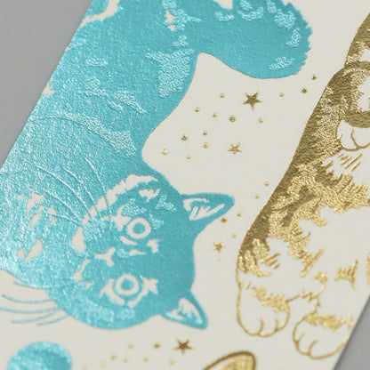 Cat Art Collection 書籤「靜原日向 Q版」