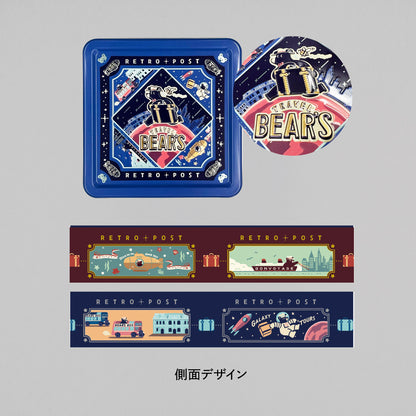 オビワン 旅熊エンボス缶セット 「GALAXY TOURS」