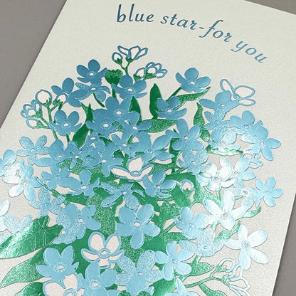 Hakuoshi Botanical レターセット 「ブルースター」