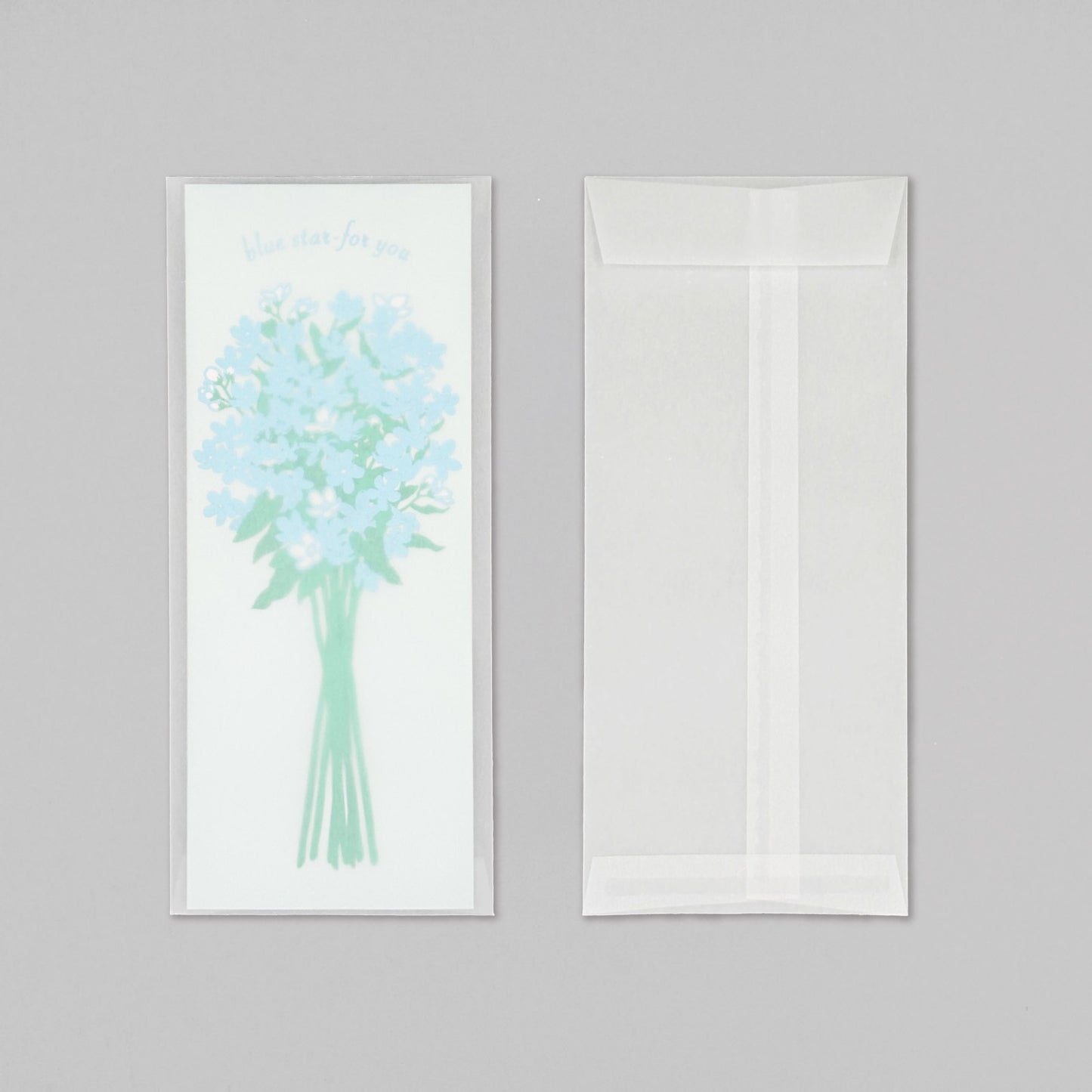 Hakuoshi Botanical レターセット 「ブルースター」