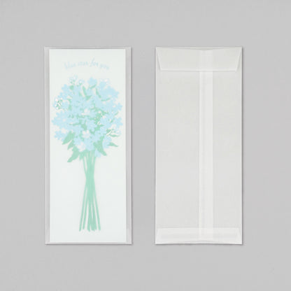 Hakuoshi Botanical レターセット 「ブルースター」