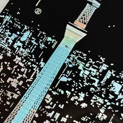 日本名所シリーズ 東京スカイツリー®ポストカード 「夜景」