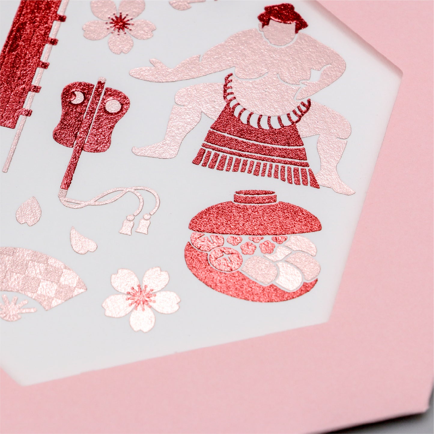 ROKKAKU CARD きらきらじゃぱん 「相撲」