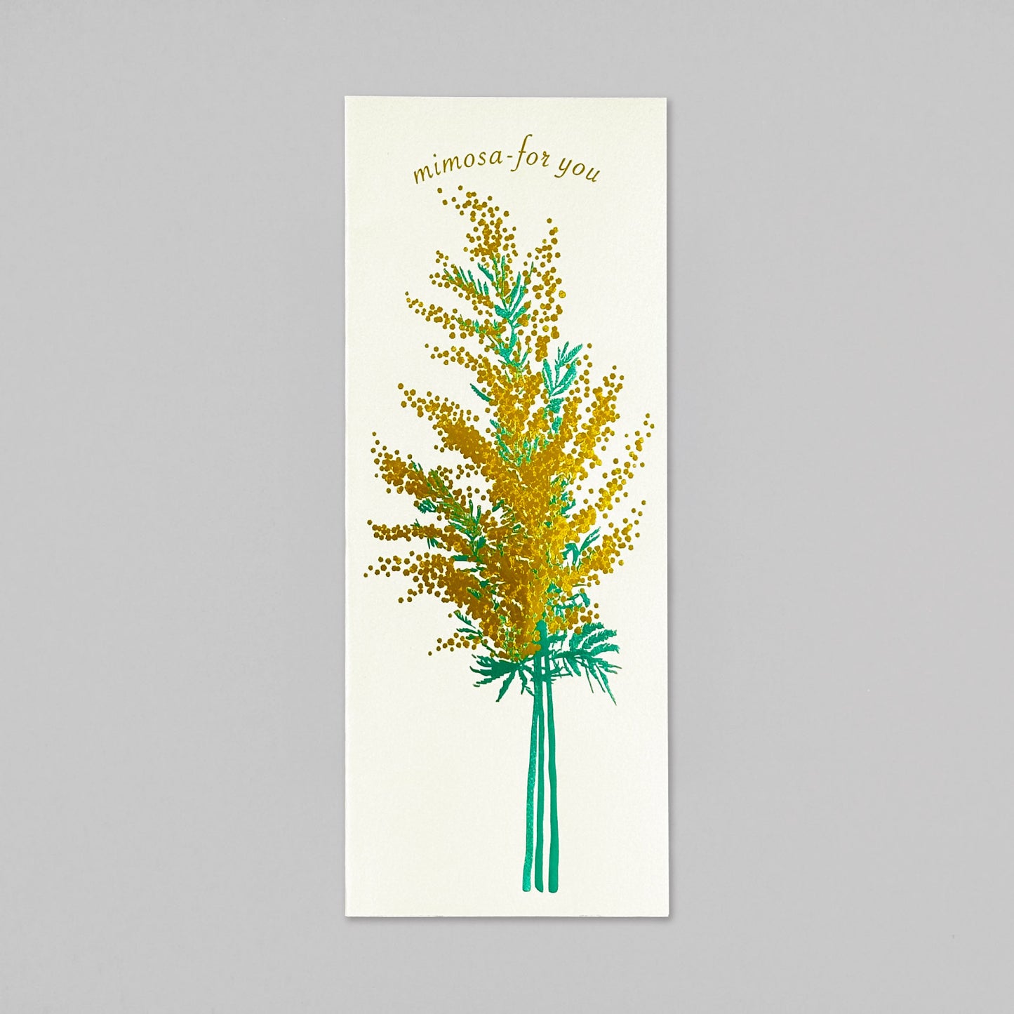 Hakuoshi Botanical レターセット 「ミモザ」