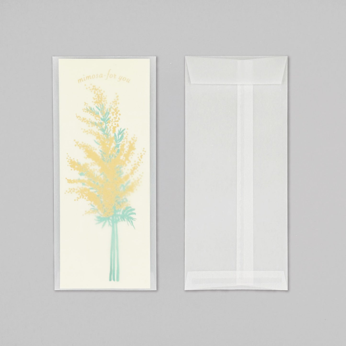 Hakuoshi Botanical レターセット 「ミモザ」