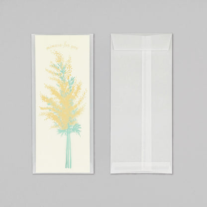Hakuoshi Botanical レターセット 「ミモザ」