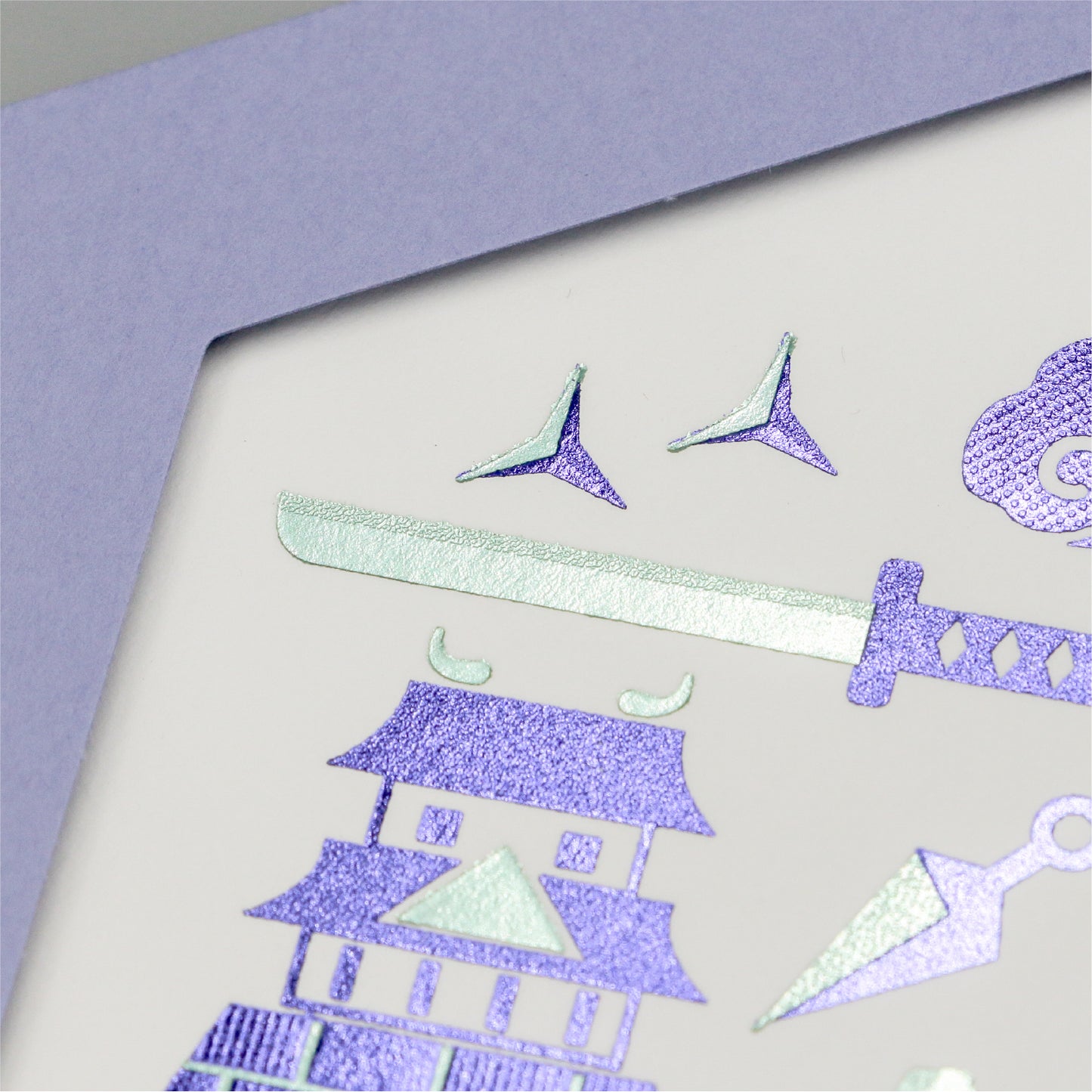 ROKKAKU CARD きらきらじゃぱん 「忍者」