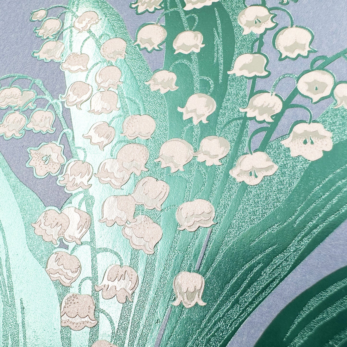 Hakuoshi Botanical Postcard "Lily of the Valley"