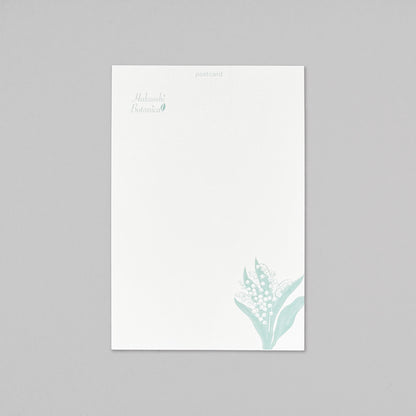 Hakuoshi Botanical Postcard "Lily of the Valley"