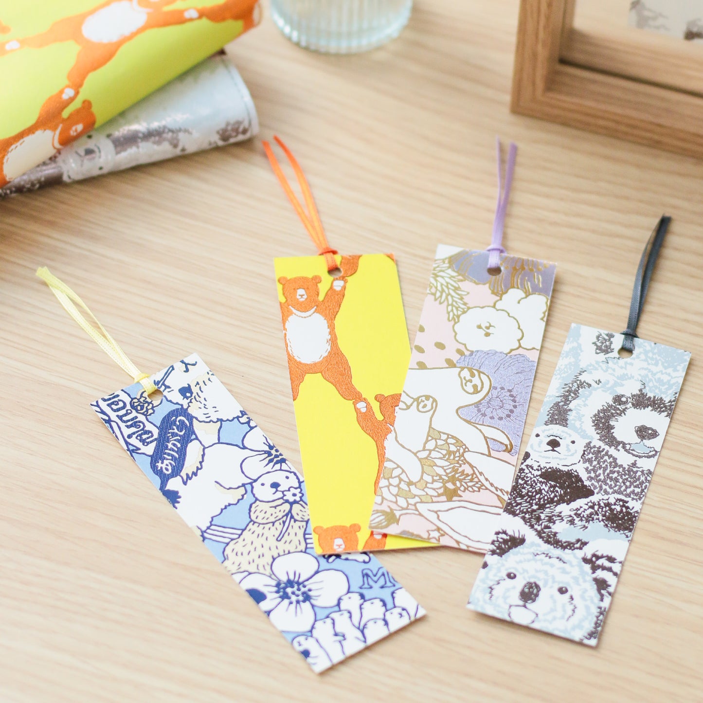marble SUD bookmark "Yoo-hoo Bear"