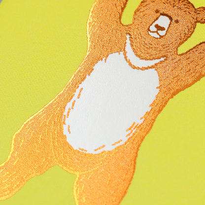 marble SUD Mini Card Set "Yodel Bear"