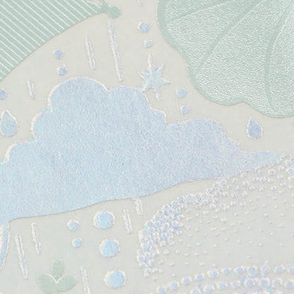 日常をハレの日に ブックカバー 「Rainy Day」