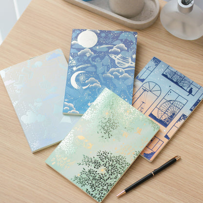 Turn the ordinary into the extraordinary with our B6 Notebook, "Rainy Day."