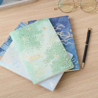 Turn the ordinary into the extraordinary with our B6 Notebook, "Rainy Day."