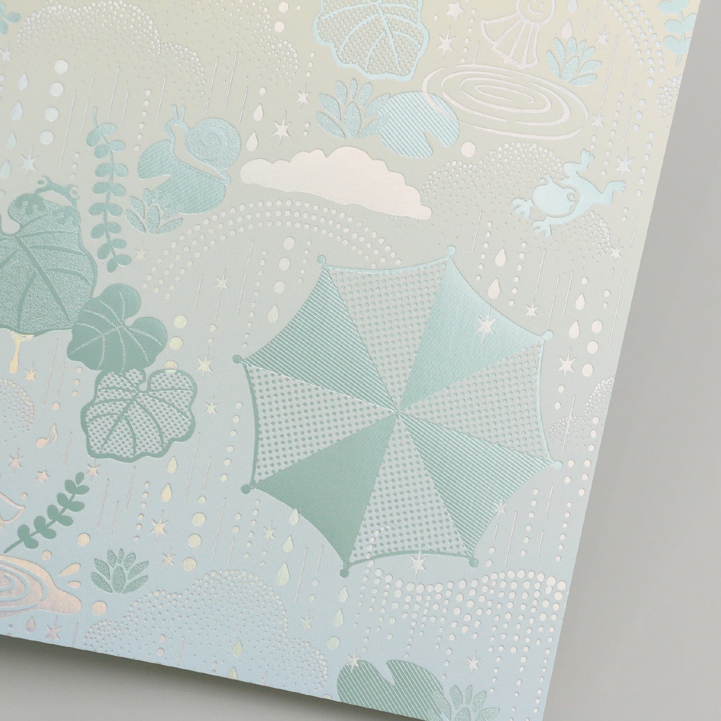 Turn the ordinary into the extraordinary with our B6 Notebook, "Rainy Day."