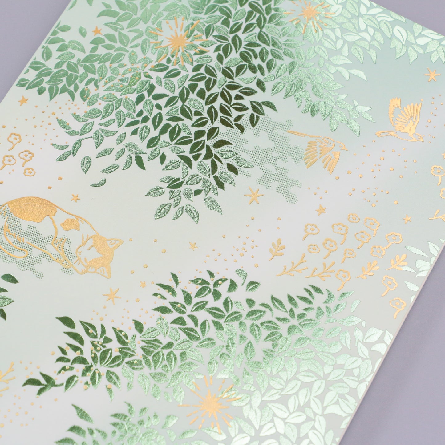 Turn everyday into a special day: B6 Notebook "Sunlit Leaves"