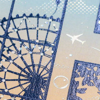 A bookmark to turn everyday life into a special occasion: "Sunset Glow"
