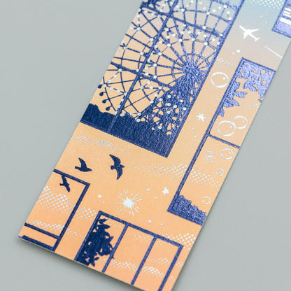 A bookmark to turn everyday life into a special occasion: "Sunset Glow"
