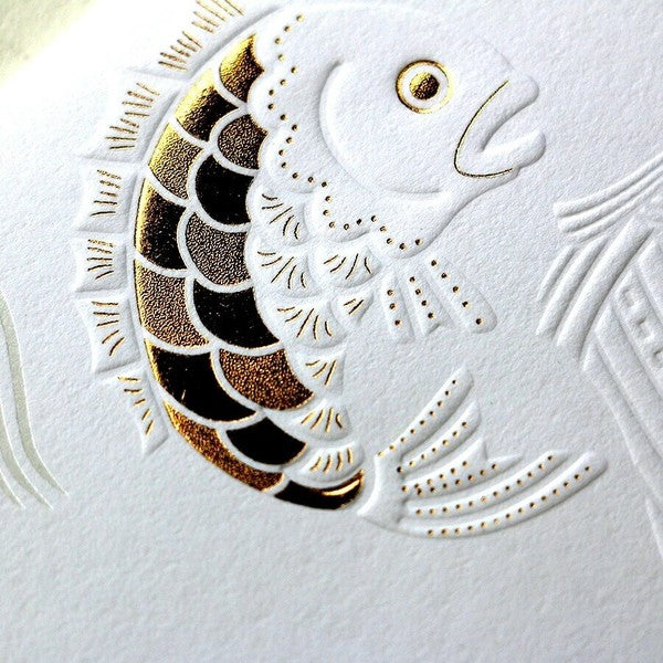 Foil gift envelope "Sea"