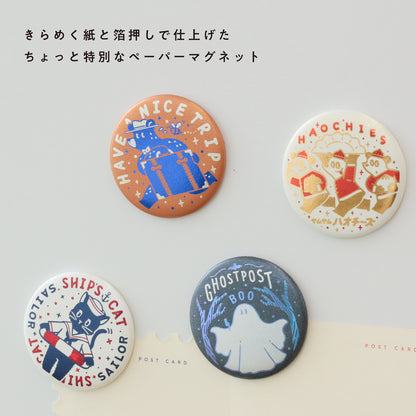 ob1toy 箔押しマグネット「SHIP'S CAT」