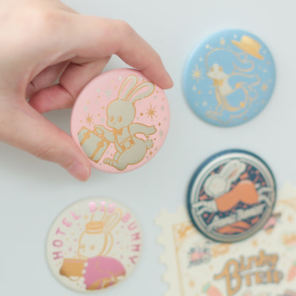 オビワン 箔押しマグネット「Binky」