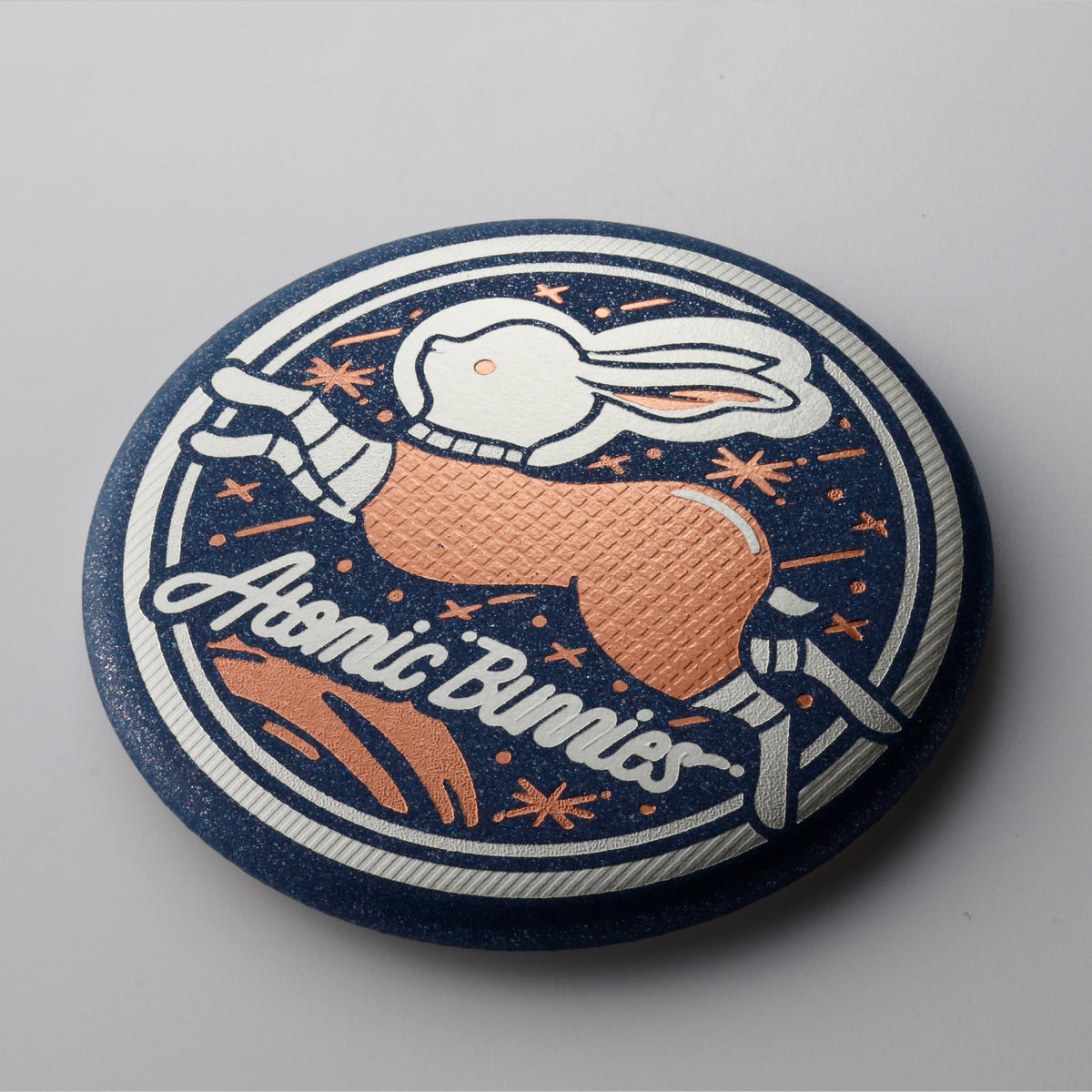 オビワン 箔押しマグネット「Atomic Bunnies」