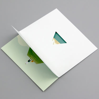 Yamasanka 山のメッセージカード 「登山者」
