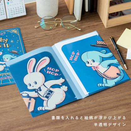 オビワン A5ダブルポケットクリアファイル「Binky TRIP」