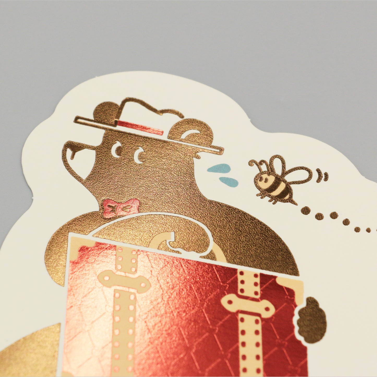 オビワン ダイカットポストカード「TRUNK TOURS」