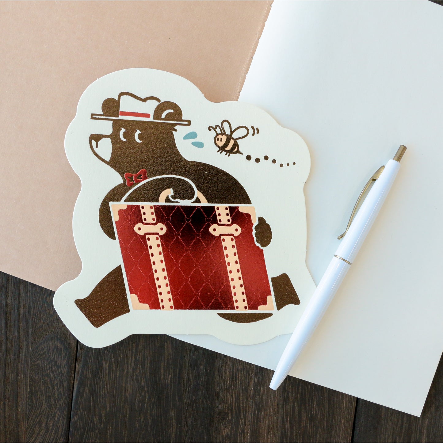 オビワン ダイカットポストカード「TRUNK TOURS」