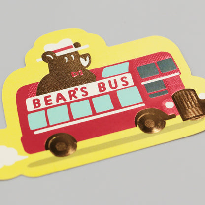 オビワン　ステッカー「BUS TOURS」