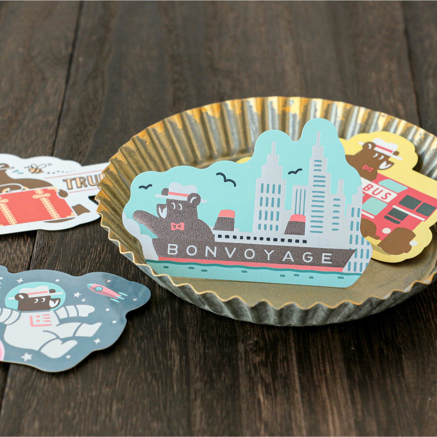 オビワン　ステッカー「SHIPS TOURS」