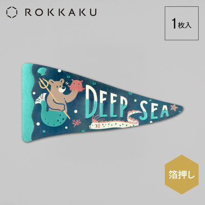 オビワン　ステッカー「DEEP SEA」