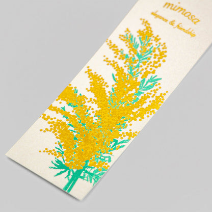 Hakuoshi Botanical しおり 「ミモザ」