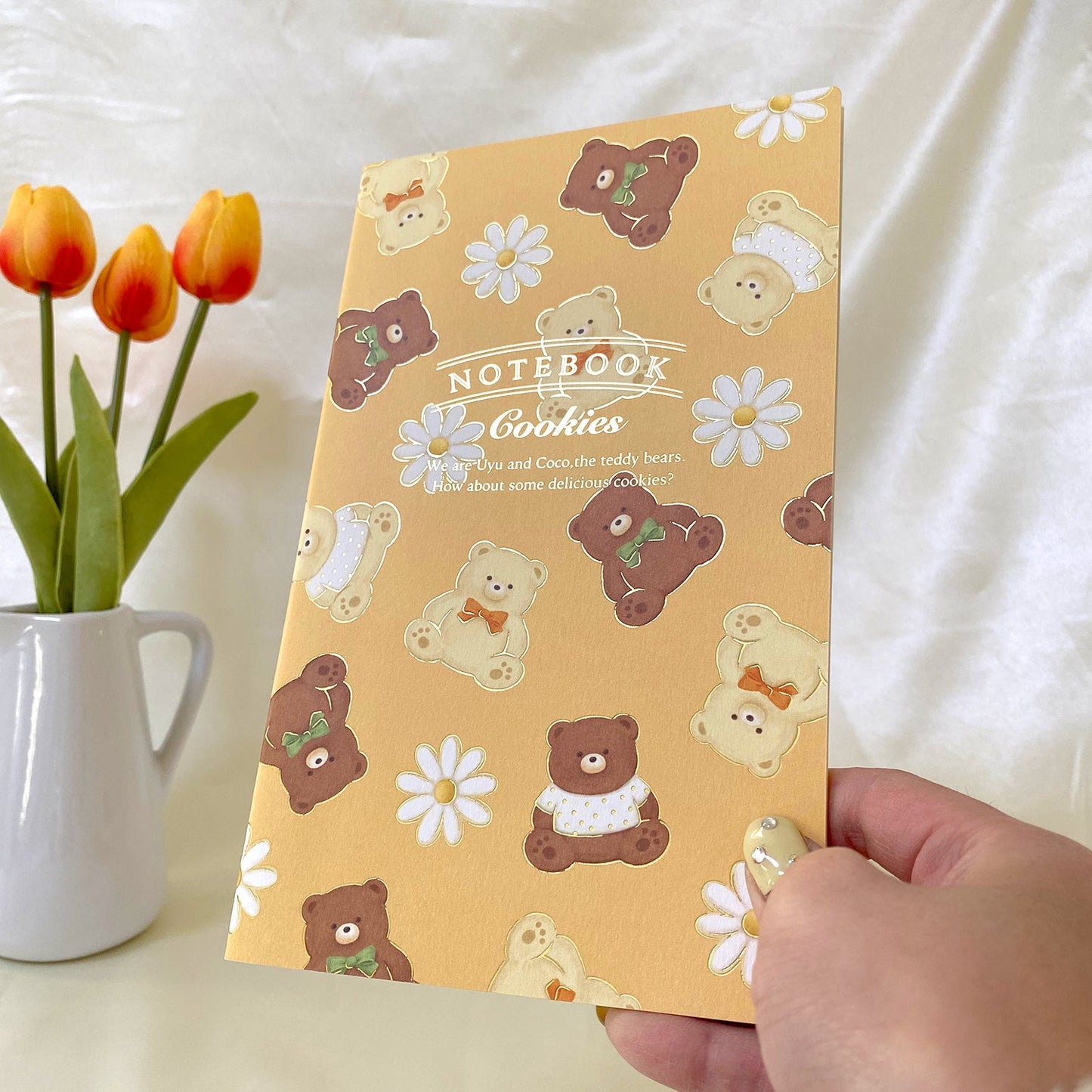 cafe teddy A5スリムノート 「クッキー」