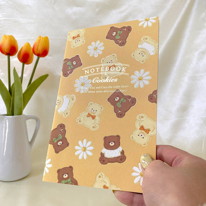 cafe teddy A5スリムノート 「クッキー」
