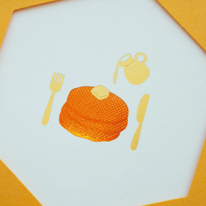 ROKKAKU CARD ごほうびスイーツ 「パンケーキ」