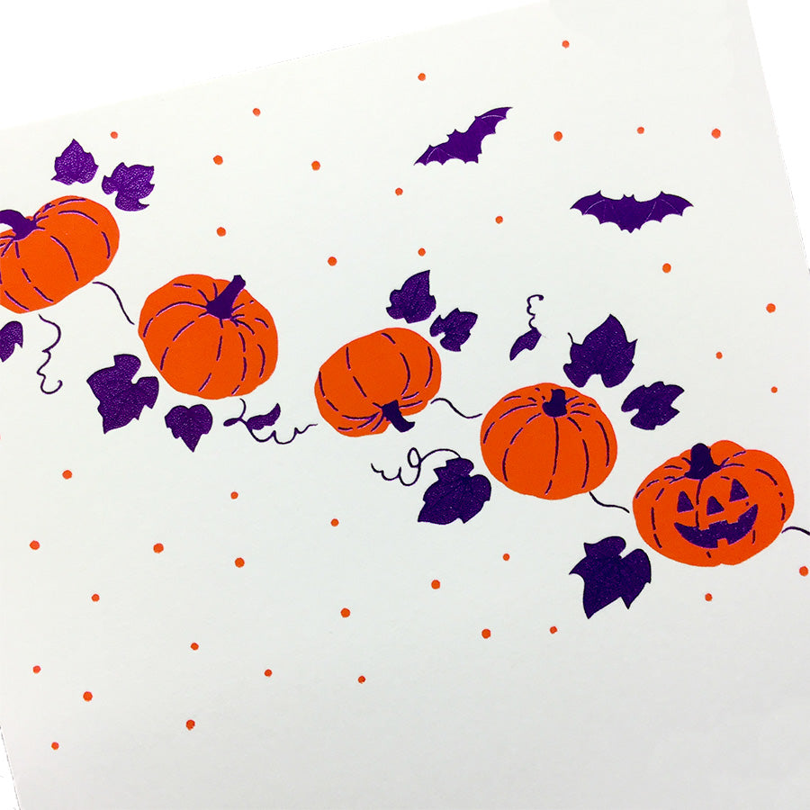 こよみシリーズ ポストカード 「10月 ハロウィン」