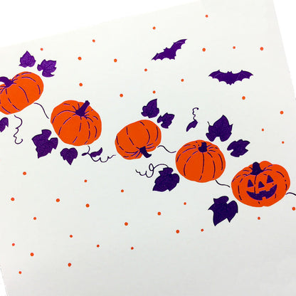 こよみシリーズ ポストカード 「10月 ハロウィン」